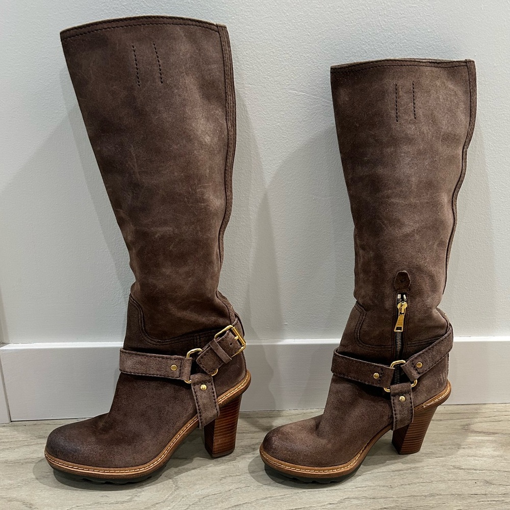 PRADA BOOTS - WORN ONCE, SIZE 38